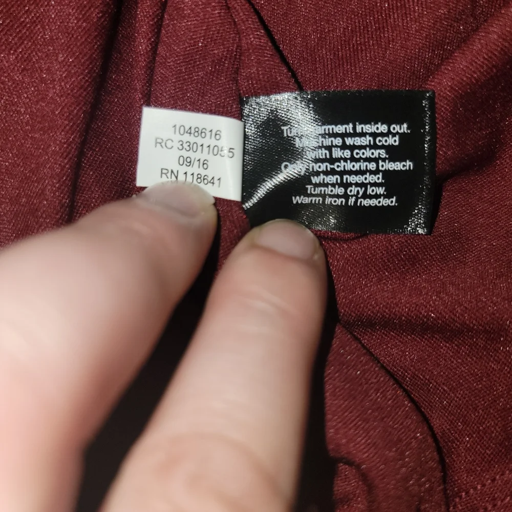 NWT Lane Bryant Dress Size 18/20 Red - Picture 11 of 11